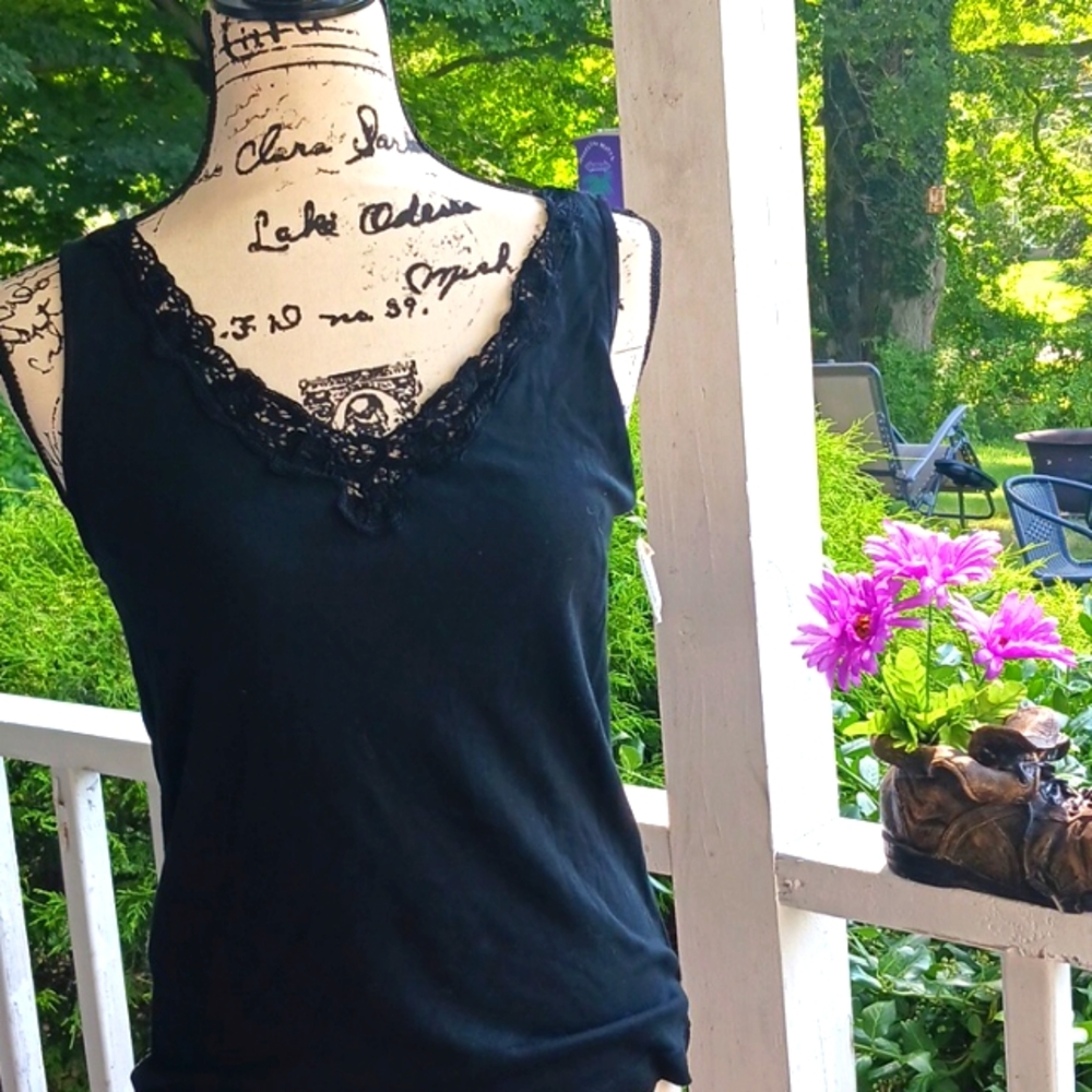 NORDSTROM NWT Camisole Tank Top 100% Cotton M NEW!